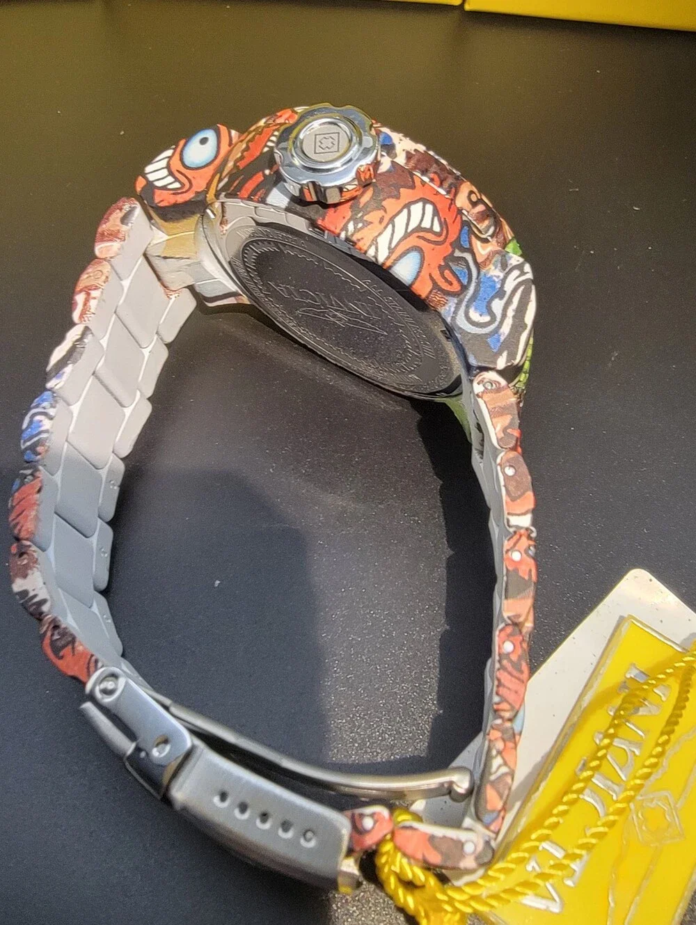 1 of 1 Invicta Pro Diver NeoArt Flux Men's Watch 52mm Aqua Plating Steel 50214